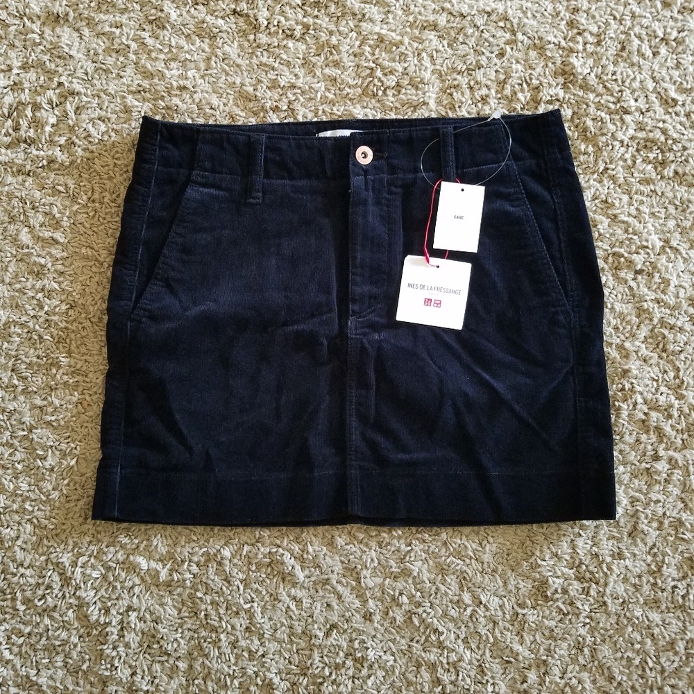 IDLF INES DE LA FRESSANGE Uniqlo Corduroy Skirt